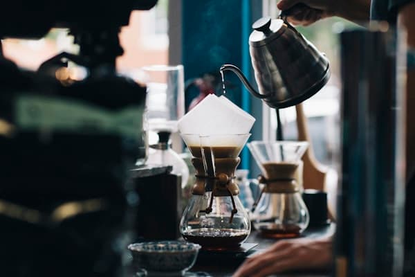 Espresso hazırlanıyor